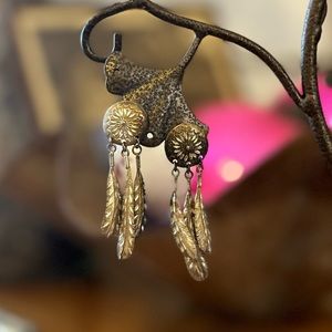Sterling Silver Vintage Dream Catcher Earrings